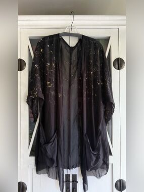 Jaga Silk Chiffon Jacket